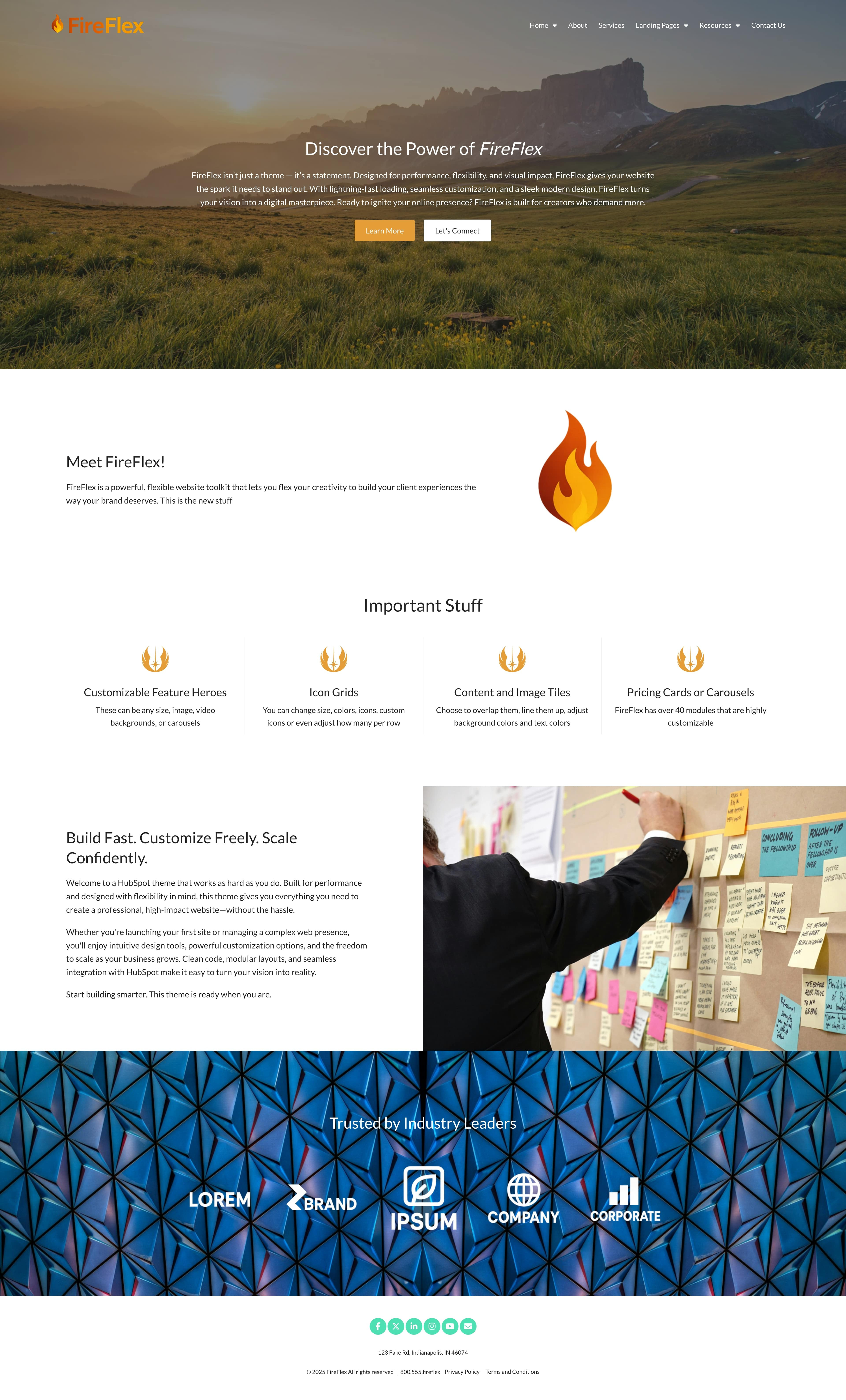 FireFlex creates impactful page that allow you to build your dream journey for your prospects