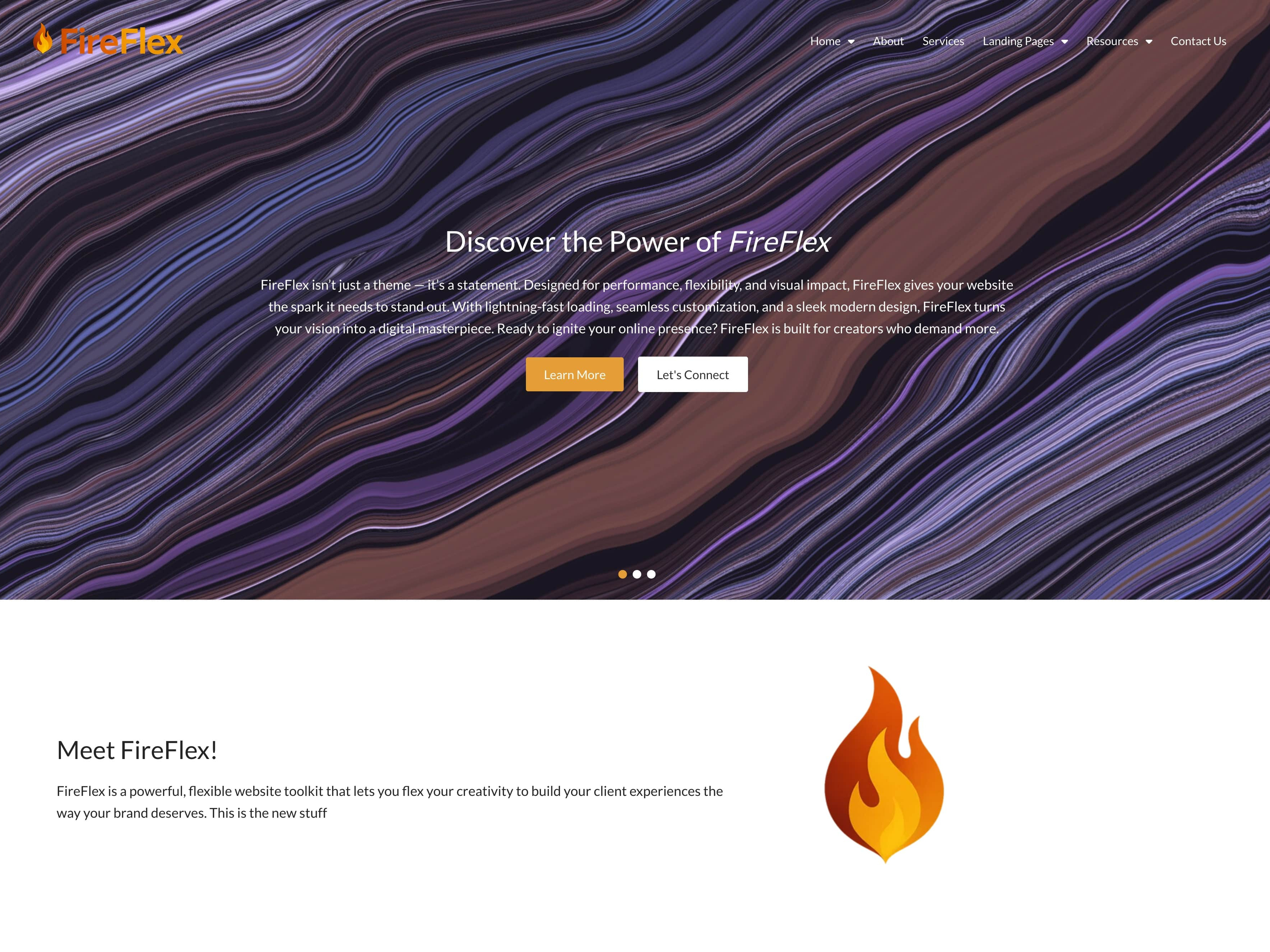 Customizable Hero Features